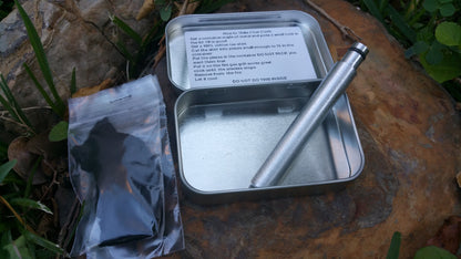 Altoid Tin Fire Piston Kit Camping Hunting