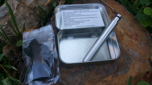 Altoid Tin Fire Piston Kit Camping Hunting